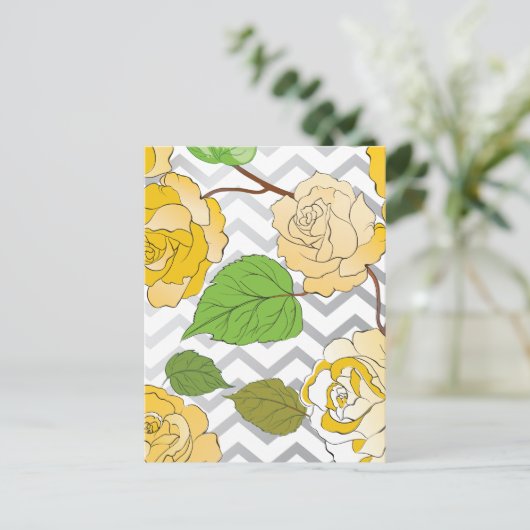 Rozen 11 briefkaart (Staand voorkant)