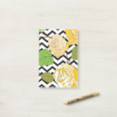 Rozen 12 post-it® notes (Op bureau)