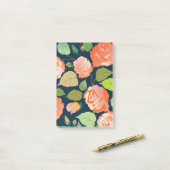 Rozen 15 post-it® notes (Op bureau)