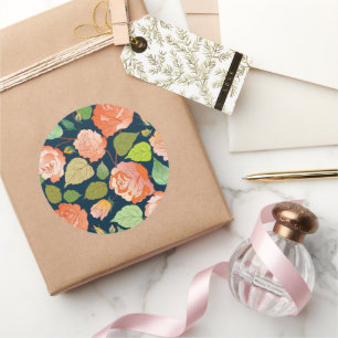 Rozen 15 ronde sticker