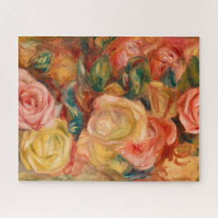 Rozen, 1912 door Pierre-Auguste Renoir Legpuzzel