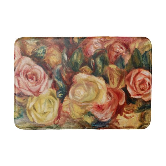 Rozen (1912) van Pierre-Auguste Renoir Badmat (Voorkant)