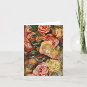 Rozen (1912) van Pierre-Auguste Renoir Kaart