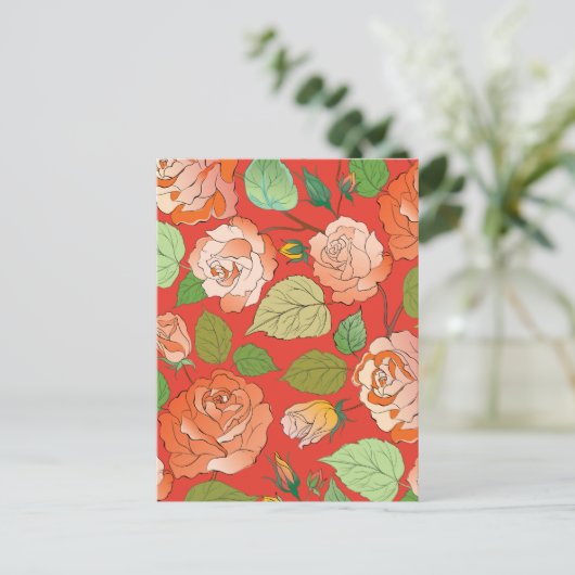 Rozen 26 briefkaart (Staand voorkant)