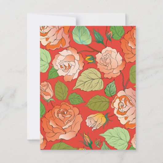 Rozen 26 notitiekaartje (Voorkant)