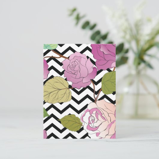 Rozen 27 briefkaart (Staand voorkant)