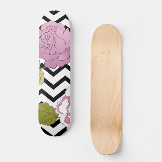 Rozen 27 skateboard (Voorkant)