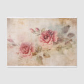 Rozen 4 ontkoppelingspapier Tissuepapier (Voorkant)