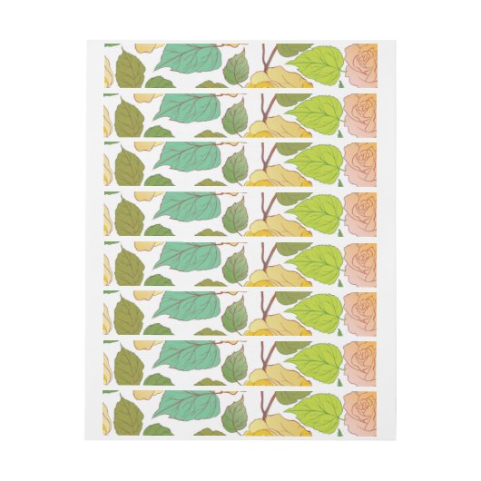 Rozen 9 adreslabel wikkel (Vel)