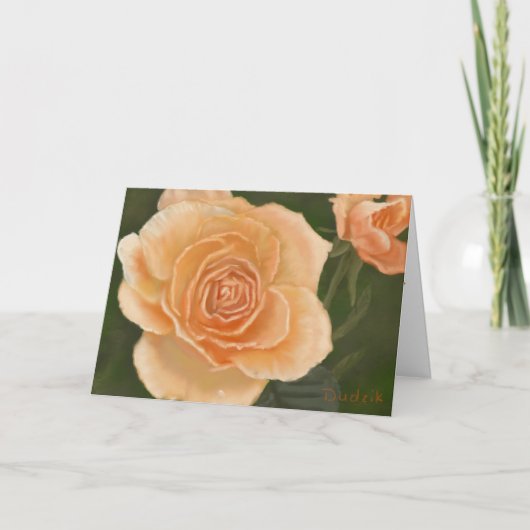 Rozen Aanmoedigingsscripts voor Peace JW Kaart (Voorkant)