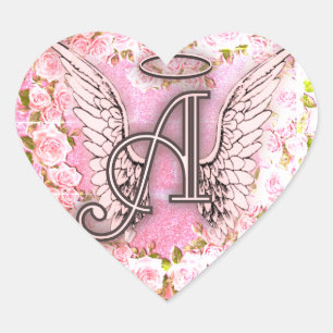  Rozen Angel Wings Heart Hart Sticker