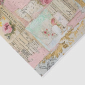 Rozen Antiek Collage Pattern Tissuepapier (Detail)