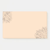Rozen Art Post-it® Notes (Voorkant)