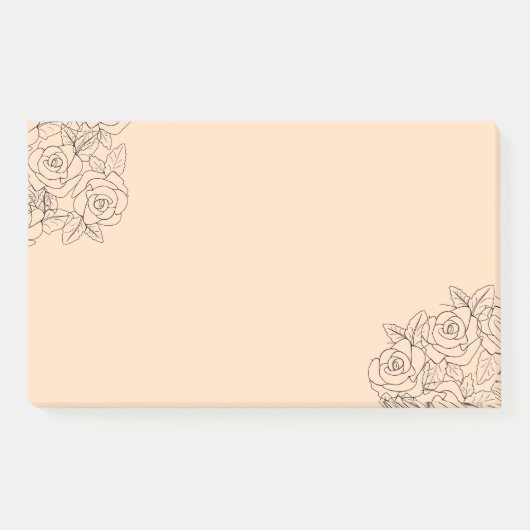 Rozen Art Post-it® Notes (Voorkant)