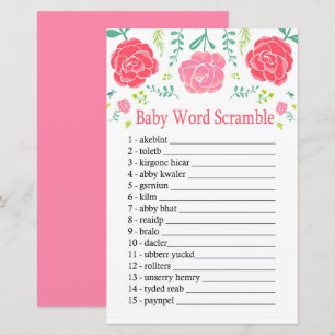 Rozen Baby-woordscramble