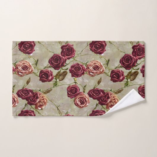 Rozen Bad Handdoek (Handdoek)