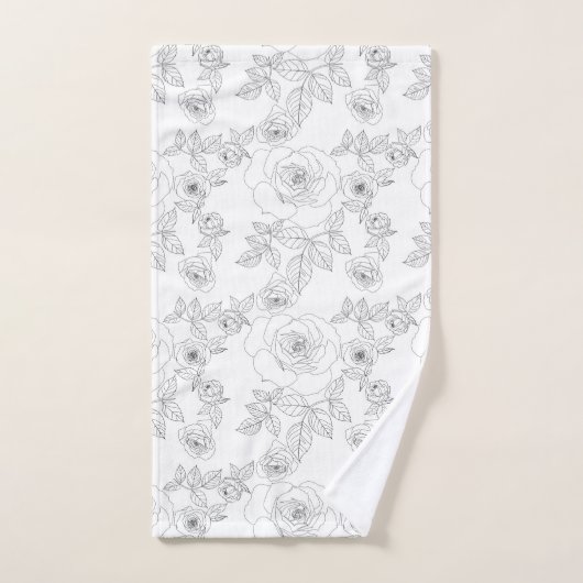 Rozen Bad Handdoek (Handdoek)