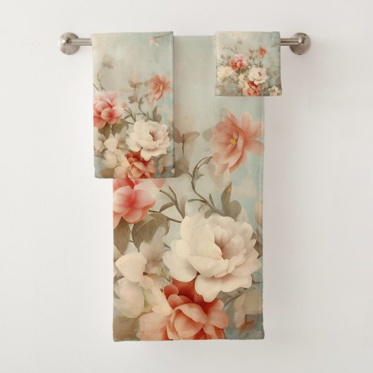 Rozen Bad Handdoek (Insitu)