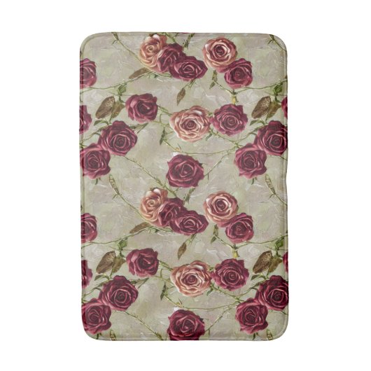  Rozen Badmat (Voorkant Verticaal)