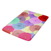 Rozen Bathmat Badmat (Gekanteld)