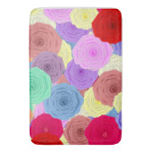 Rozen Bathmat Badmat (Voorkant Verticaal)