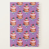 Rozen & bessen taart planner (Achterkant)