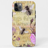  Rozen Bijen Ephemera Collage Case-Mate iPhone Case (Achterkant)