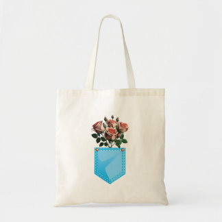 rozen binnenzak tote bag