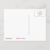 Rozen bladen aankondigingskaart (Achterkant)