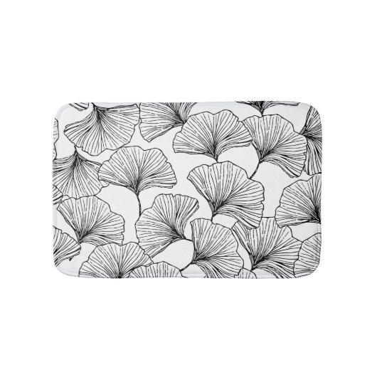 Rozen bladen badmat (Voorkant)