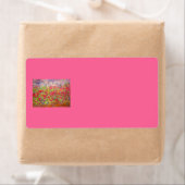 rozen bloeien etiket (Insitu)