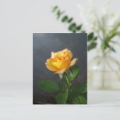 rozen bloem briefkaart (Staand voorkant)