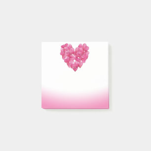 Rozen bloemblaadjes roze vervagen Post-it notitieb Post-it® Notes