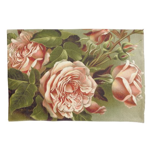Rozen bloemen bloemen loodscase Kussensloop (Voorkant)
