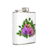 Rozen bloemen heupfles (Rechts)