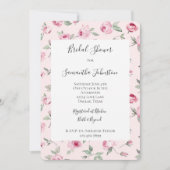  Rozen Bloemen Vrijgezellenfeest Kaart (Voorkant)