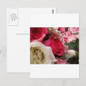 rozen briefkaart (Voorkant / Achterkant)