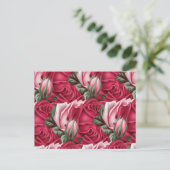 Rozen Briefkaart (Staand voorkant)