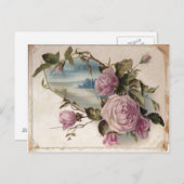 Rozen Briefkaart (Voorkant / Achterkant)