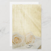 Rozen Briefpapier (Voorkant / Achterkant)