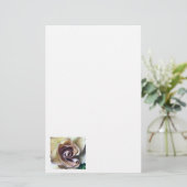 ROZEN BRIEFPAPIER (Staand voorkant)