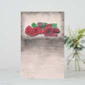 Rozen Briefpapier (Staand voorkant)