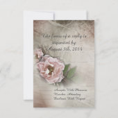  Rozen bruiloft Collectie RSVP (Achterkant)