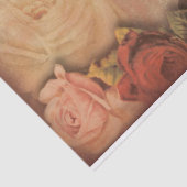  Rozen & Butterfly Shabby Chic Tissuepapier (Detail)