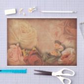  Rozen & Butterfly Shabby Chic Tissuepapier (Craft)