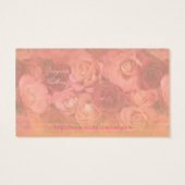 Rozen Cadeau Label Visitekaartje (Achterkant)