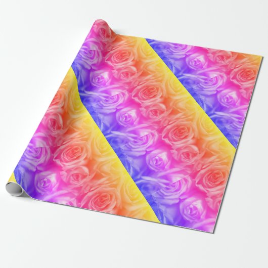Rozen Cadeaupapier (Uitgerold)