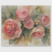  Rozen Cadeaupapier (Vlak)