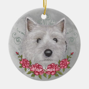 Rozen Cairn Terrier Ornament