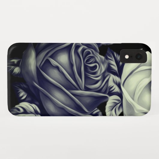 Rozen Case-Mate iPhone Case (Achterkant (horizontaal))